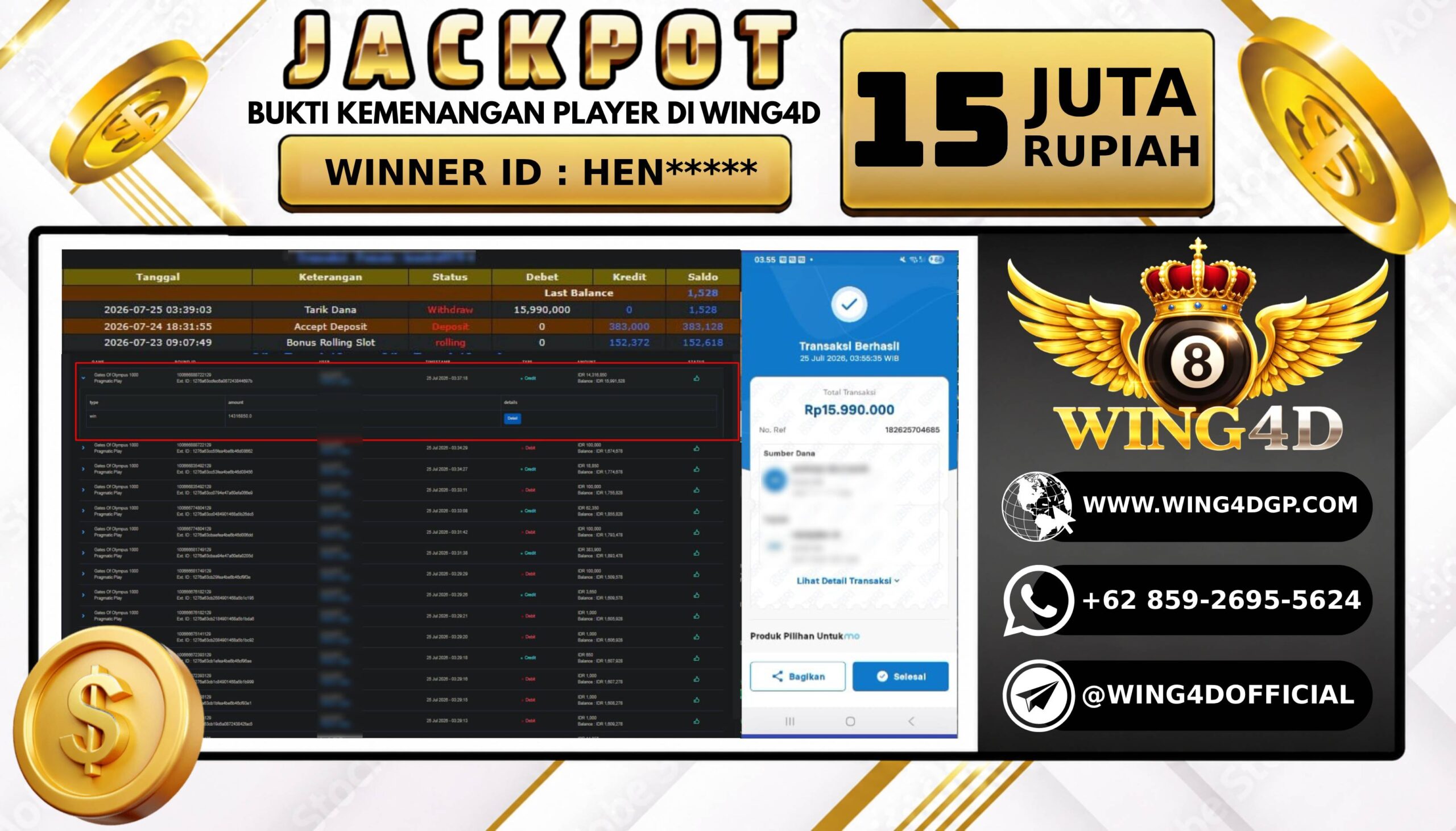 Prediksi WING4D | Prediksi dan RTP Jitu Situs WING4D