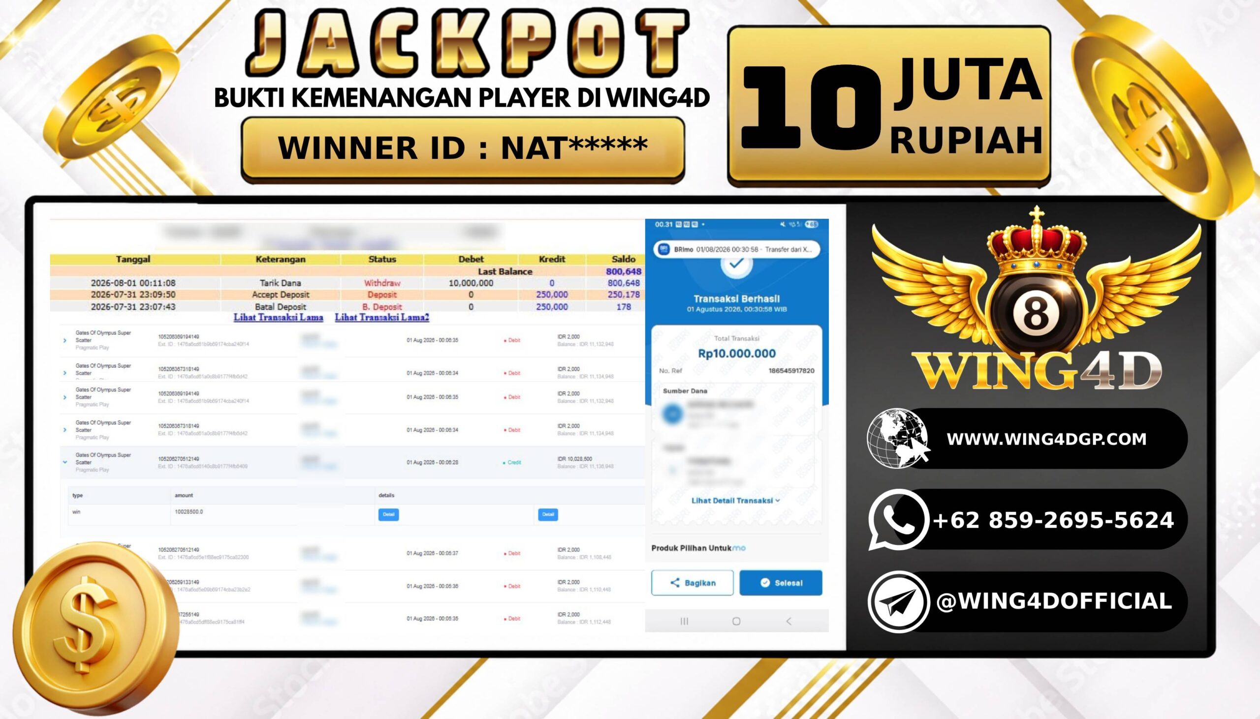 Prediksi WING4D | Prediksi dan RTP Jitu Situs WING4D